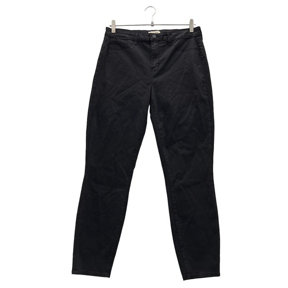 L'Agence Black Noir Margot High-Rise Skinny Jeans Size 30 Women 2294THU 0002